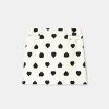 TARA JARMON Josefa Ecru With Black Polka Hearts Skirt Skirts & Shorts