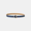 TARA JARMON Bella Blue Leather Belt Accessories