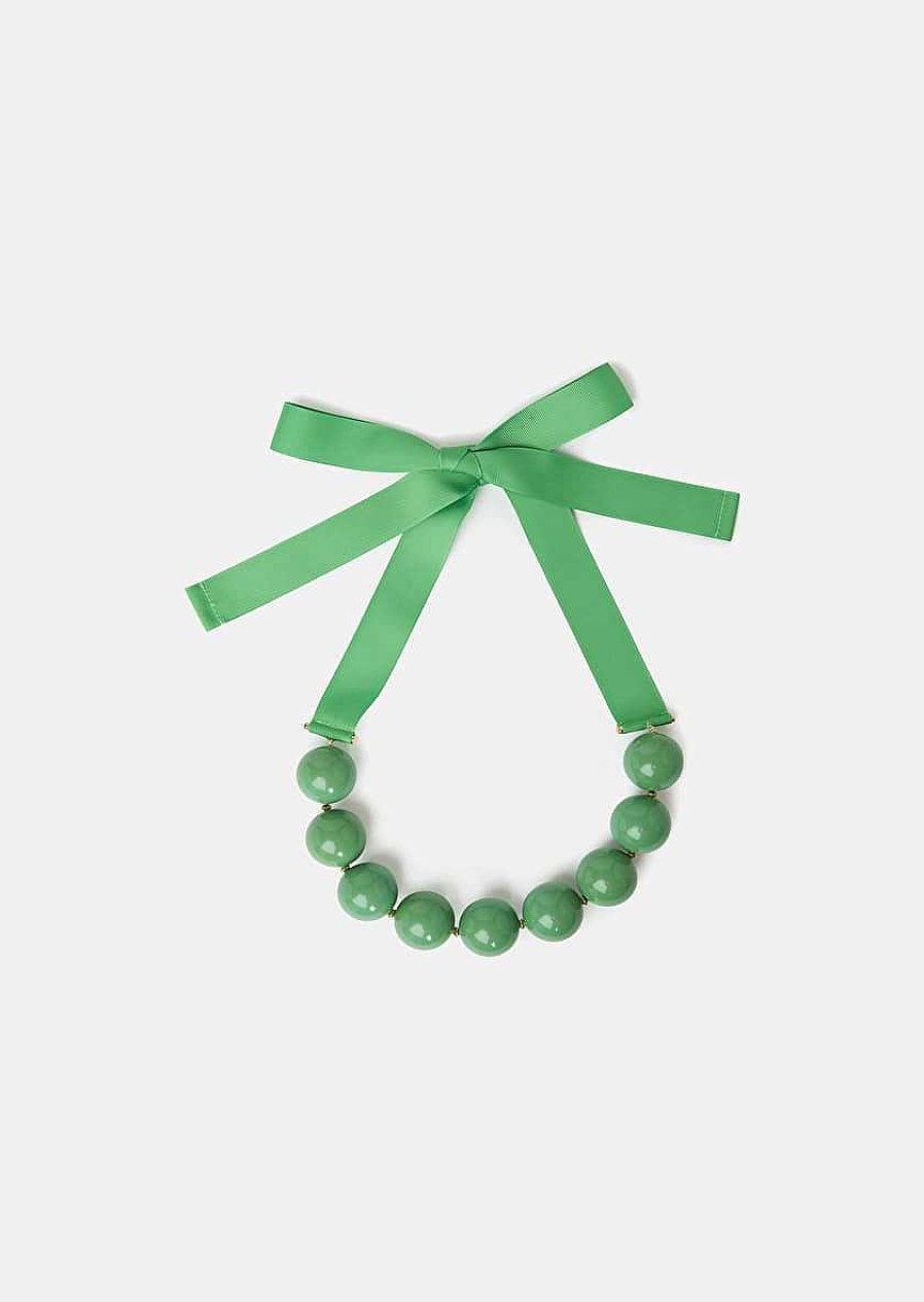 TARA JARMON Bella Green Necklace Accessories