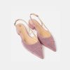 TARA JARMON Katia Pink Denim Pumps Accessories