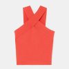 TARA JARMON Prana Coral Knit Top Knitwears