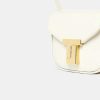 TARA JARMON 8 Bis Mini Ecru Leather Bag Our Iconic