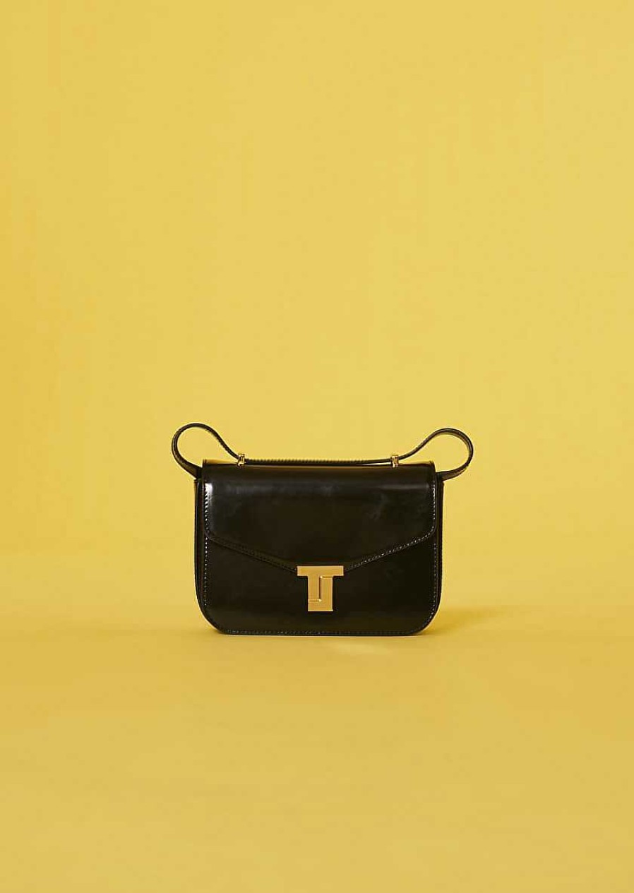 TARA JARMON 8 Bis Black Leather Bag Accessories