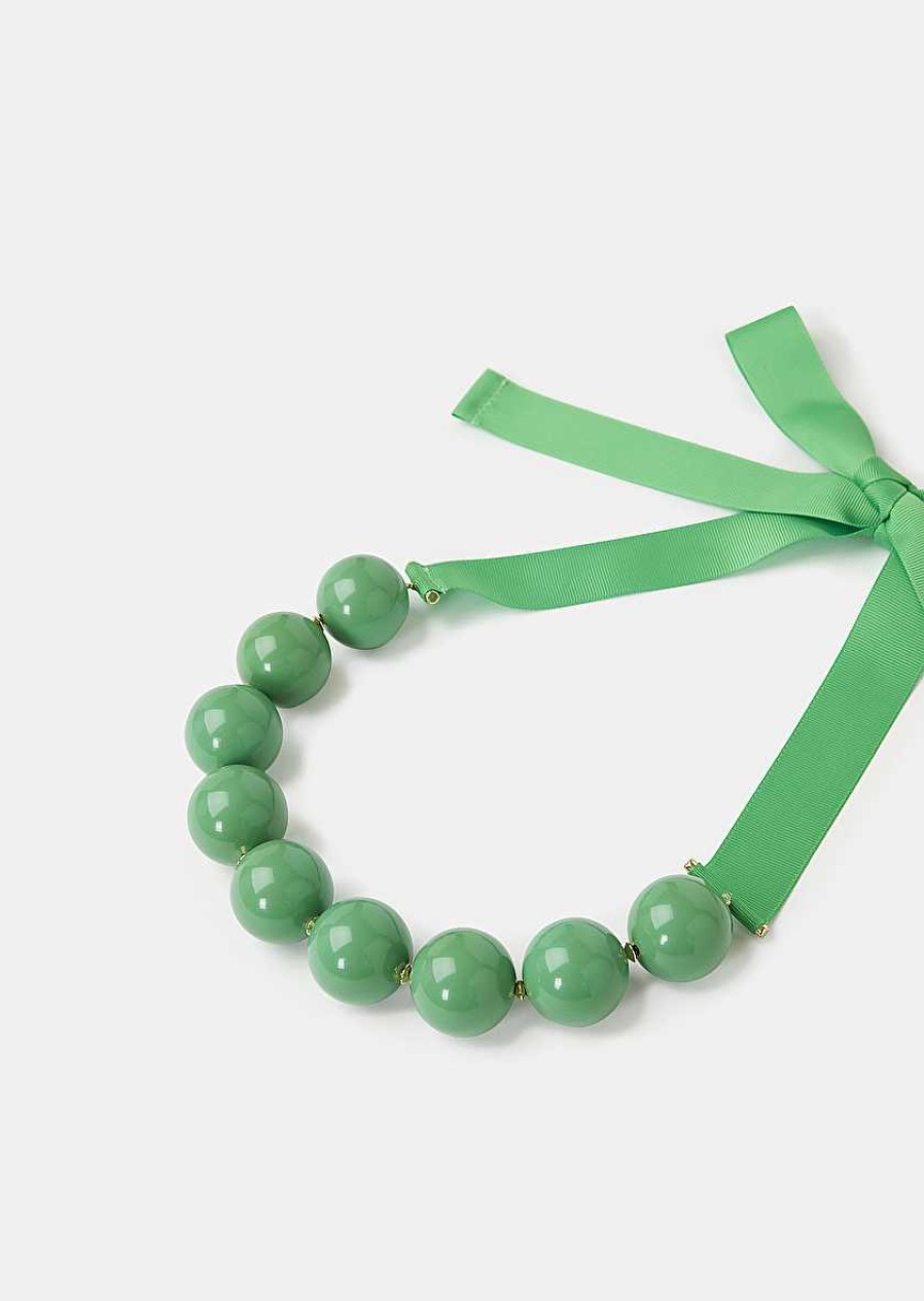 TARA JARMON Bella Green Necklace Accessories