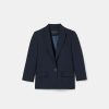 TARA JARMON Vancouveur Midnight Blue Cold Wool Suit Jacket Jackets & Coats