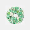 TARA JARMON Chouchou Green Floral Printed Scrunchie Accessories