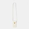 TARA JARMON 8 Bis Ecru Leather Clutch Our Iconic