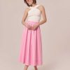 TARA JARMON Jelato Pink Poplin Skirt Skirts & Shorts