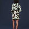 TARA JARMON Junia Midnight Blue Flower Printed Skirt Skirts & Shorts