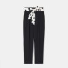 TARA JARMON Paga Black Crepe Pants Jeans & Pants