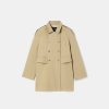 TARA JARMON Isola Beige Trench-Coat Jackets & Coats