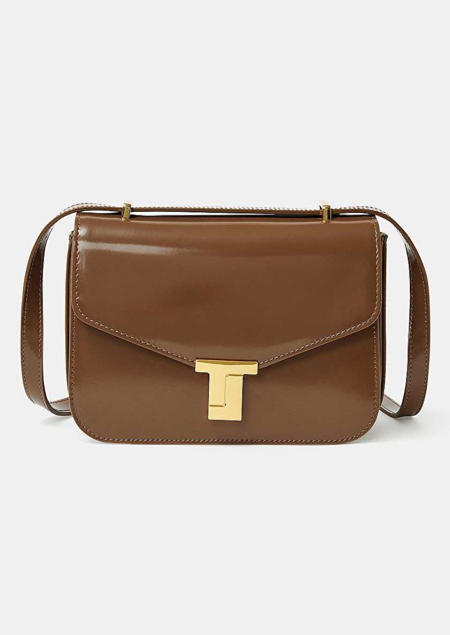 TARA JARMON 8 Bis Taupe Leather Bag Our Iconic