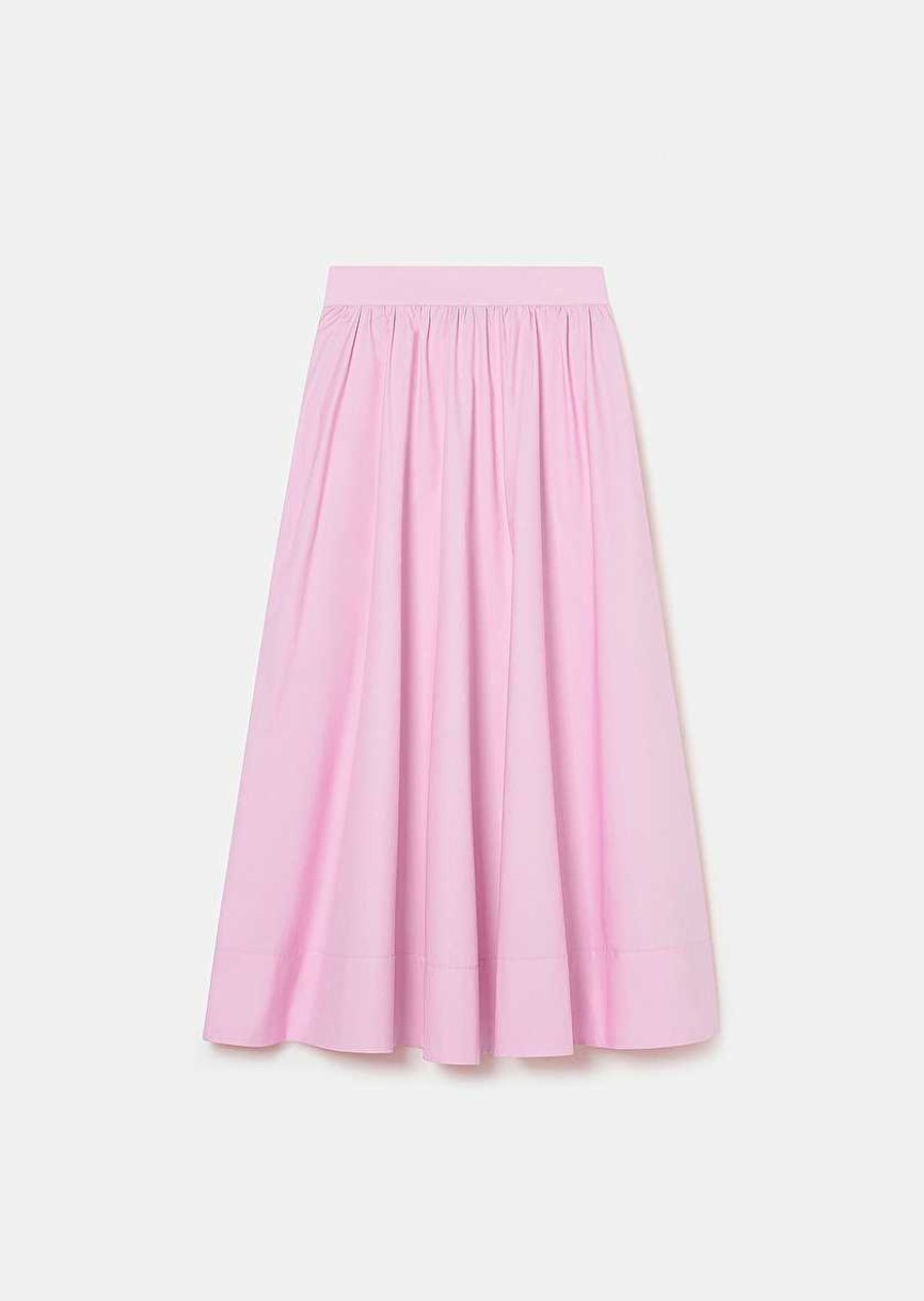 TARA JARMON Jelato Pink Poplin Skirt Skirts & Shorts