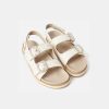 TARA JARMON Karen Ecru Raffia Sandals Accessories