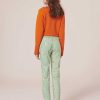 TARA JARMON Pablo Green Vichy Pants Jeans & Pants