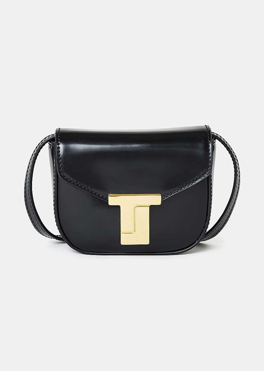 TARA JARMON 8 Bis Mini Black Leather Bag Our Iconic